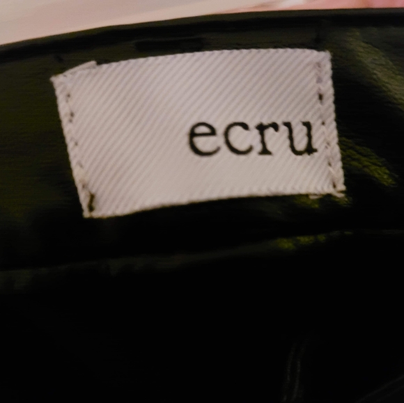 Ecru The Los Feliz Leather Inset Skinny Jean - Picture 6 of 7